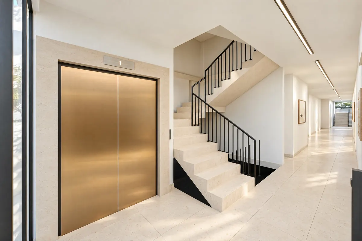 Elevator lobby, Ocean Tree Residences, Sosúa