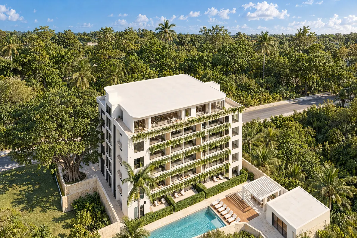 Aerial view, Ocean Tree Residences, Sosúa