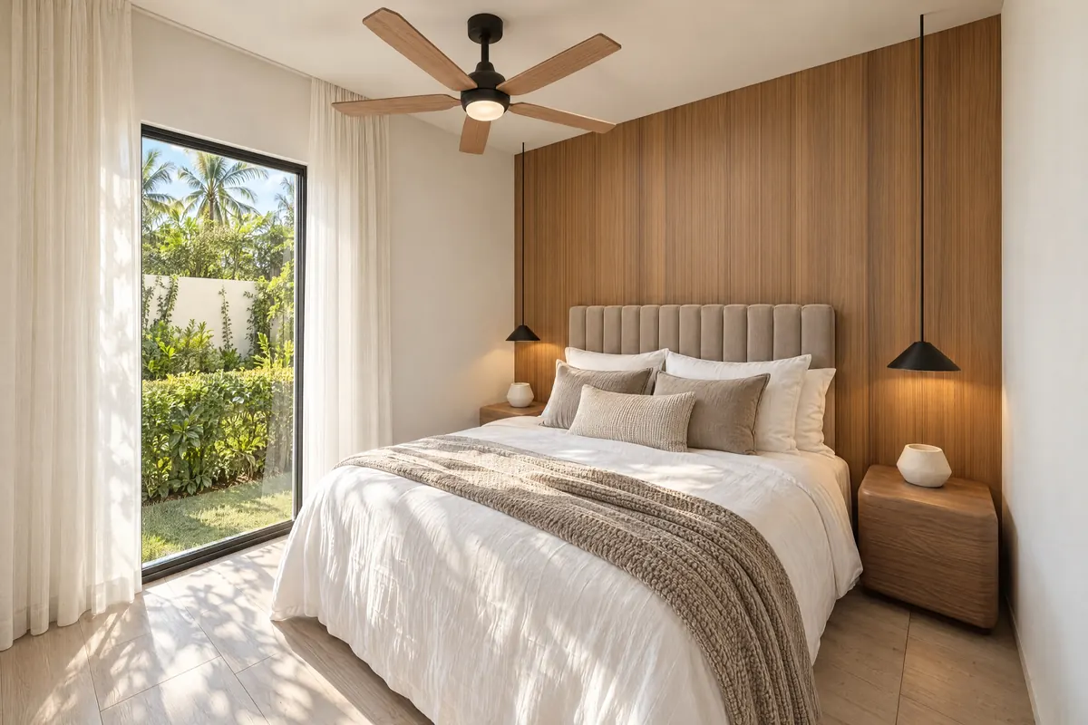 Bedroom, Crocus apartment, Ocean Tree Residences, Sosúa