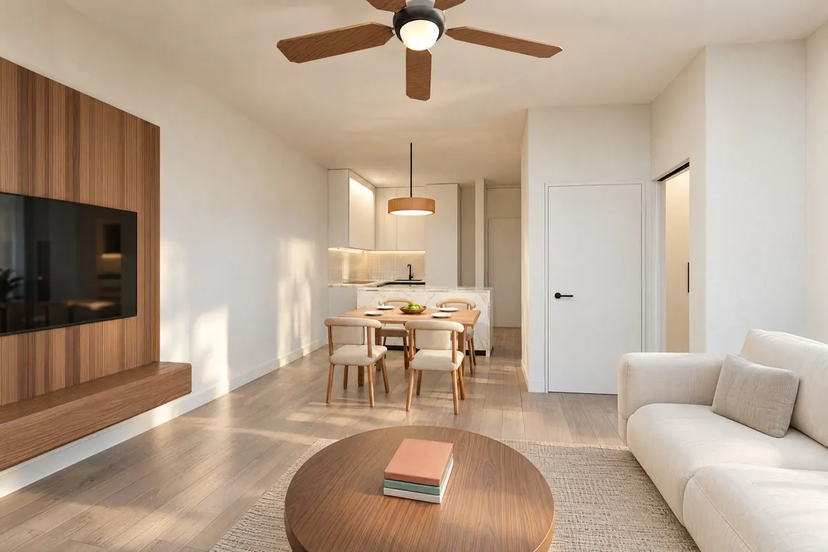 Kitchen, Lotus apartment, Ocean Tree Residences, Sosúa