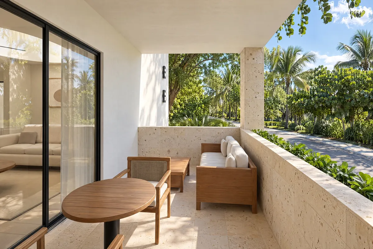 Private terrace, Lotus apartment, Ocean Tree Residences, Sosúa