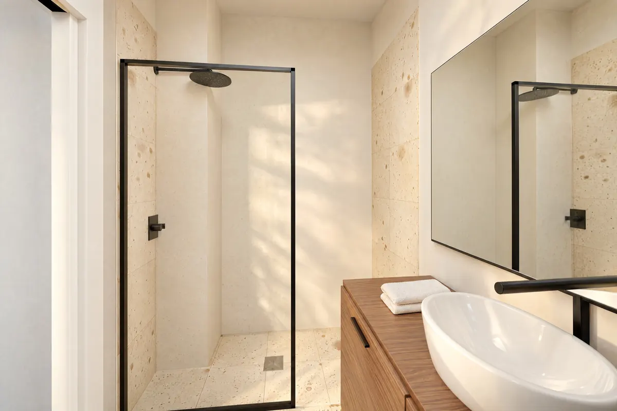 Bathroom, Rose apartment, Ocean Tree Residences, Sosúa
