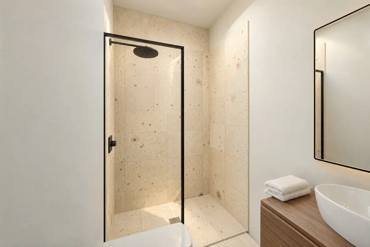 Bathroom, Tulip apartment, Ocean Tree Residences, Sosúa