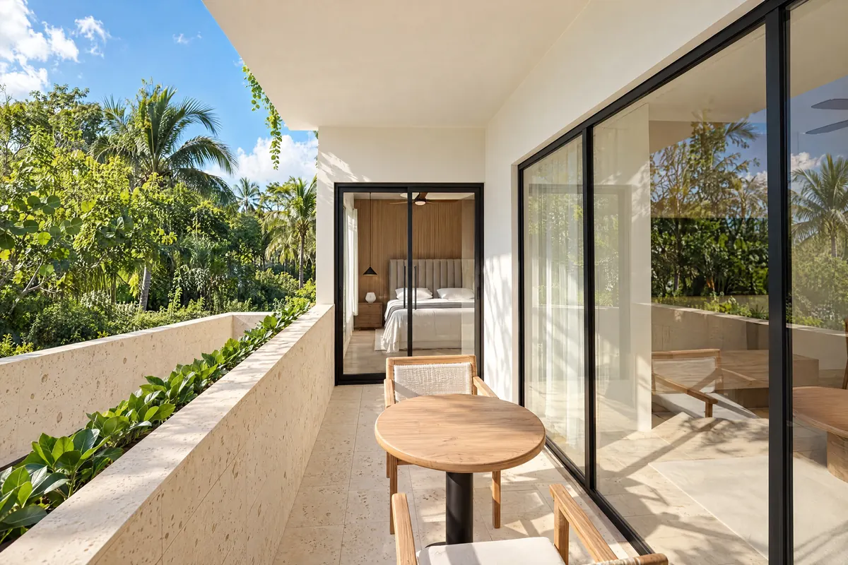 Private terrace, Tulip apartment, Ocean Tree Residences, Sosúa