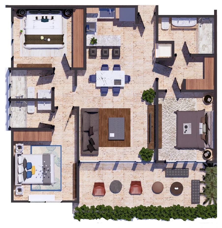 Floor plan Cayena