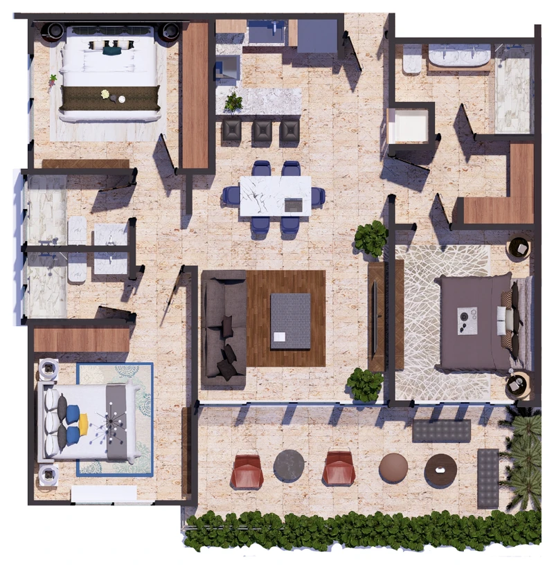 Floor plan Cayena