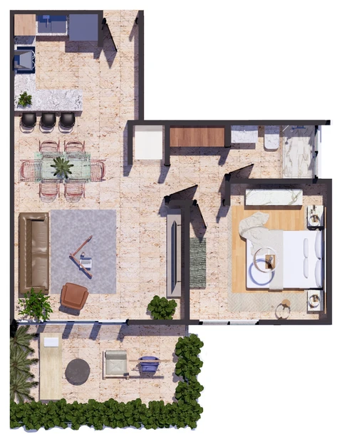 Floor plan Lotus