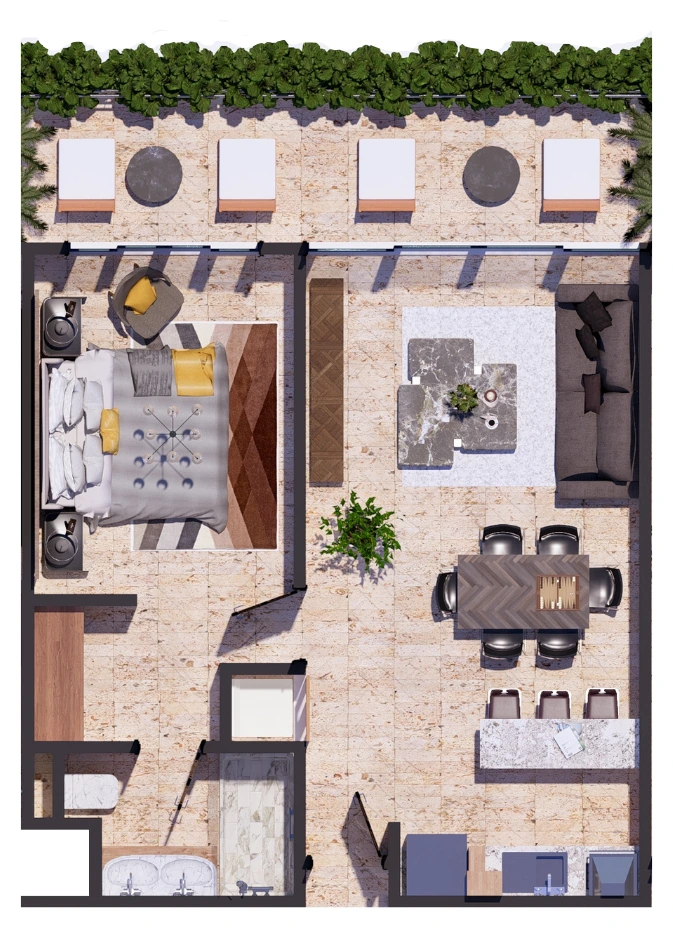 Floor plan Rose