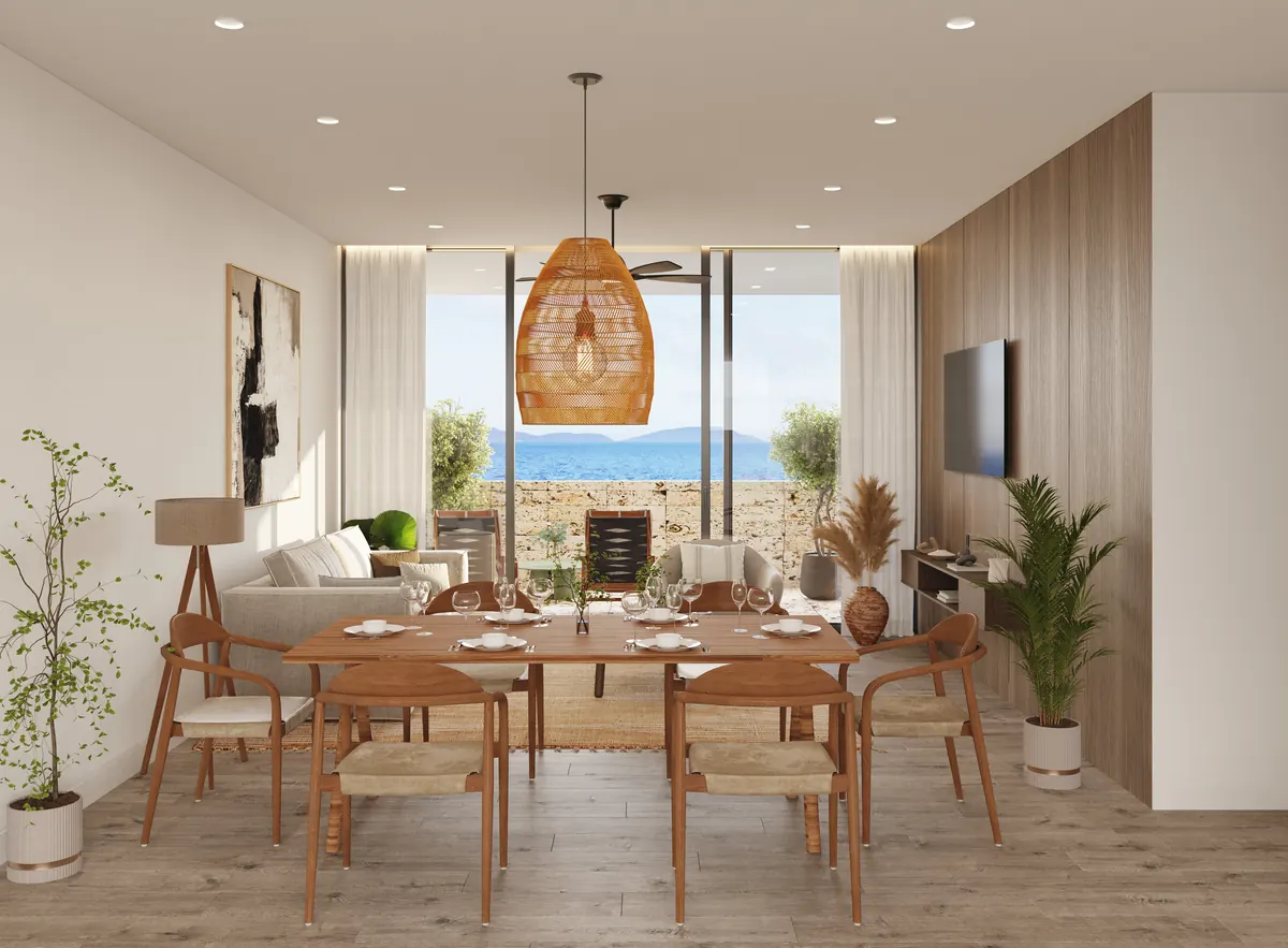 Open-plan living room